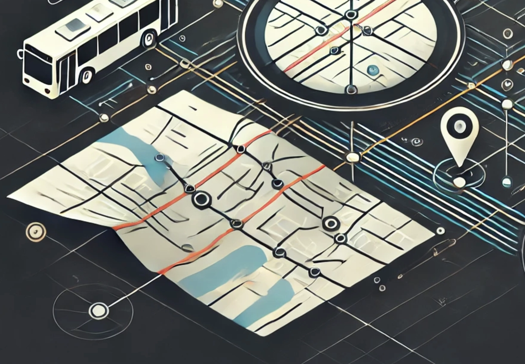 Banner for blog post with title "Mastering Grafana Map Markers and Geomaps"